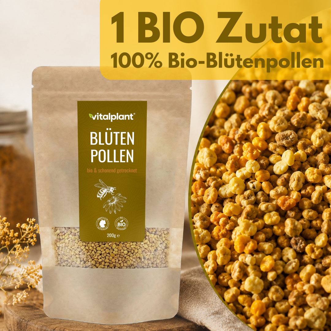 Bio Blütenpollen