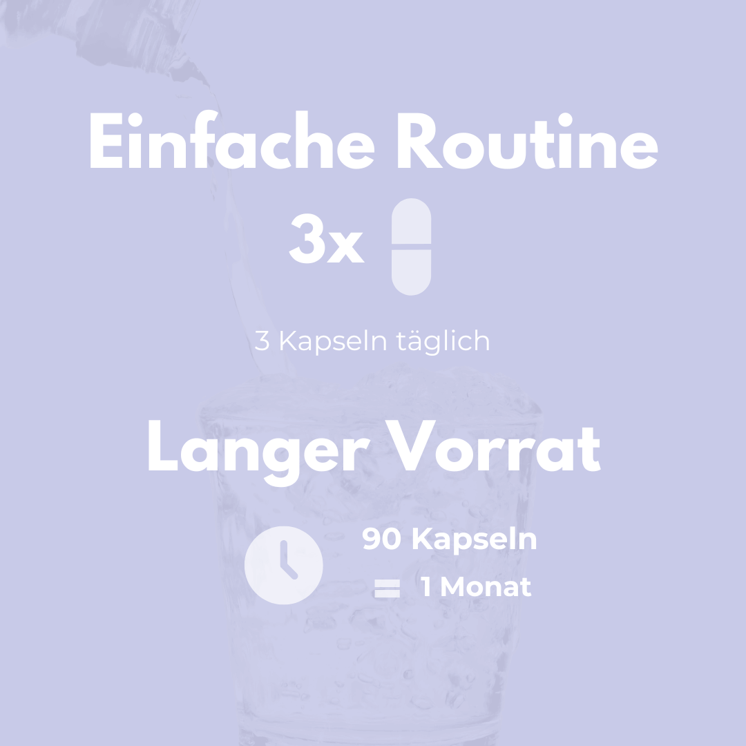 Immun Komplex - Einfache Routine, 3 Kapseln täglich für einen Monat Vorrat, 90 Kapseln.