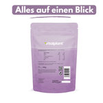 Collagen Move powder packaging with nutritional information and ingredients on a purple background