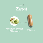Artischocke Kapseln mit 500mg Artischockenextrakt und 10% Cynarin zur Förderung deiner Gesundheit.