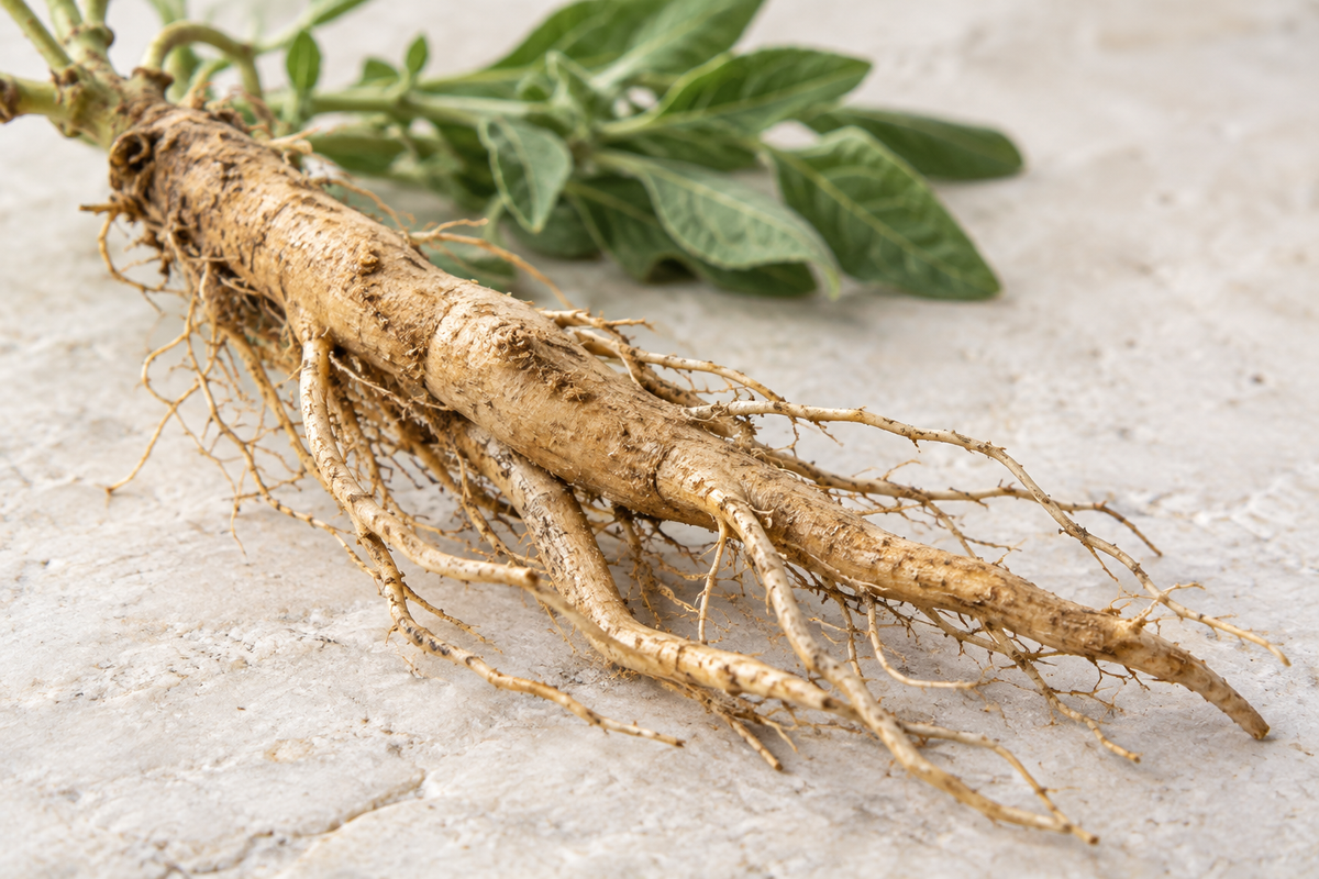 Bio Ashwagandha Kapseln - KSM-66 nur aus der Wurzel
