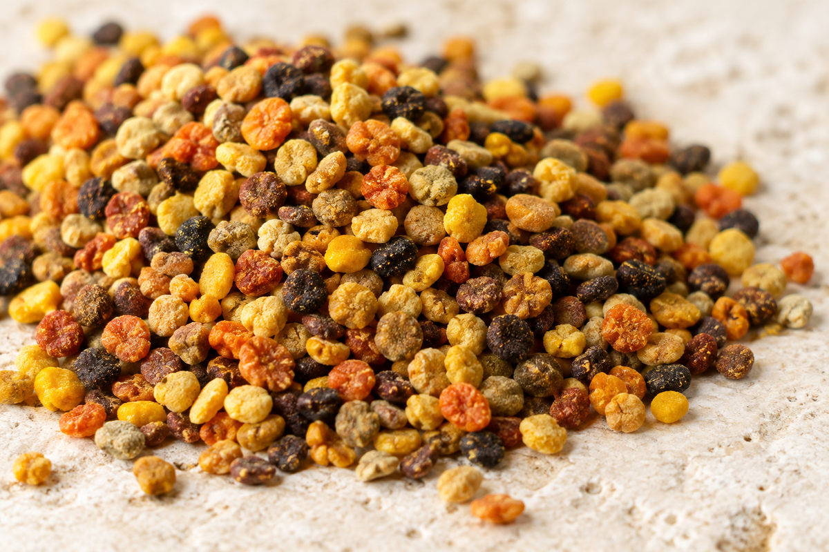 Bio Blütenpollen - Pflanzenmaterial, kein Honig