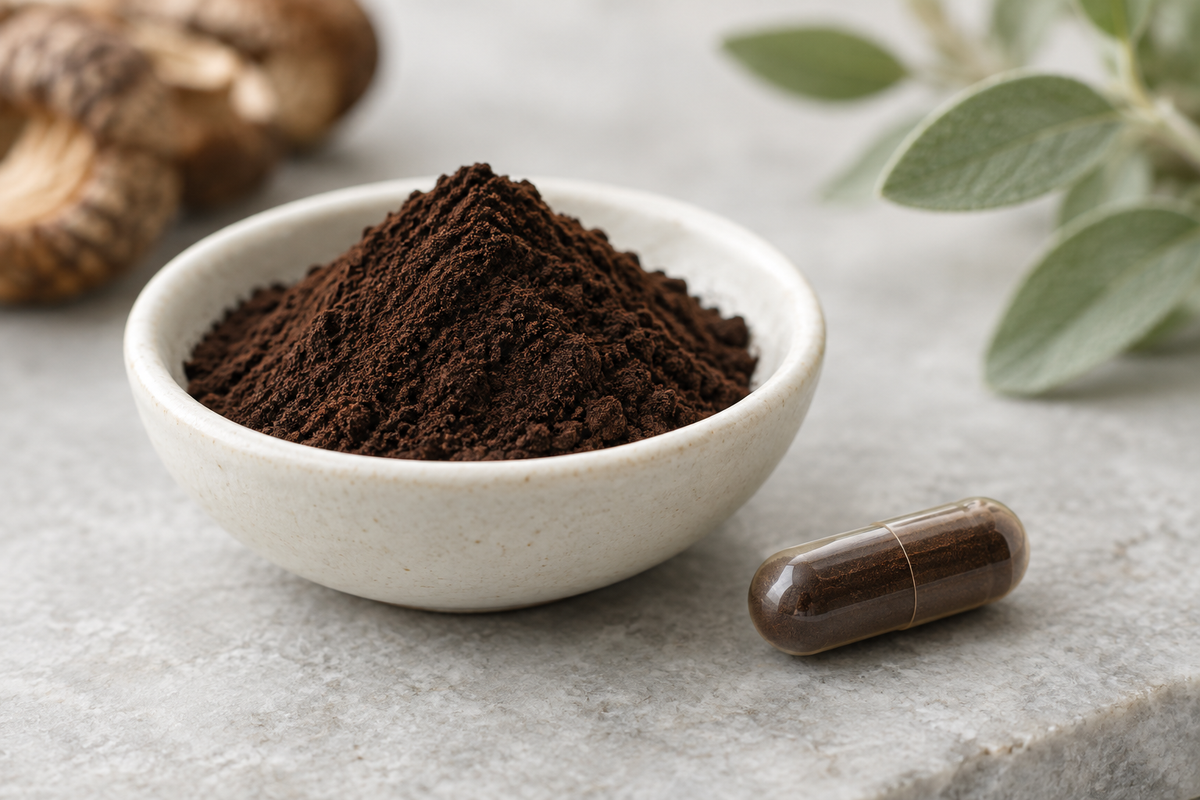 500 mg in einer Kapsel, Bio Chaga Kapseln