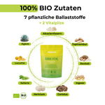 Bio Darm Vital Pulver mit 7 pflanzlichen Ballaststoffen und 2 Vitalpilzen von Vitalplant