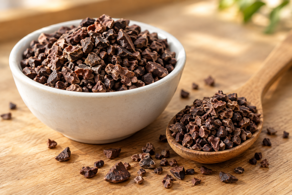 Bio Kakao Nibs - 30 g Ballaststoffe je 100 g