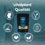 Bio Männer Tee von Vitalplant, eine Kräutermischung für Männer, vegan und ohne unerwünschte Zusätze.