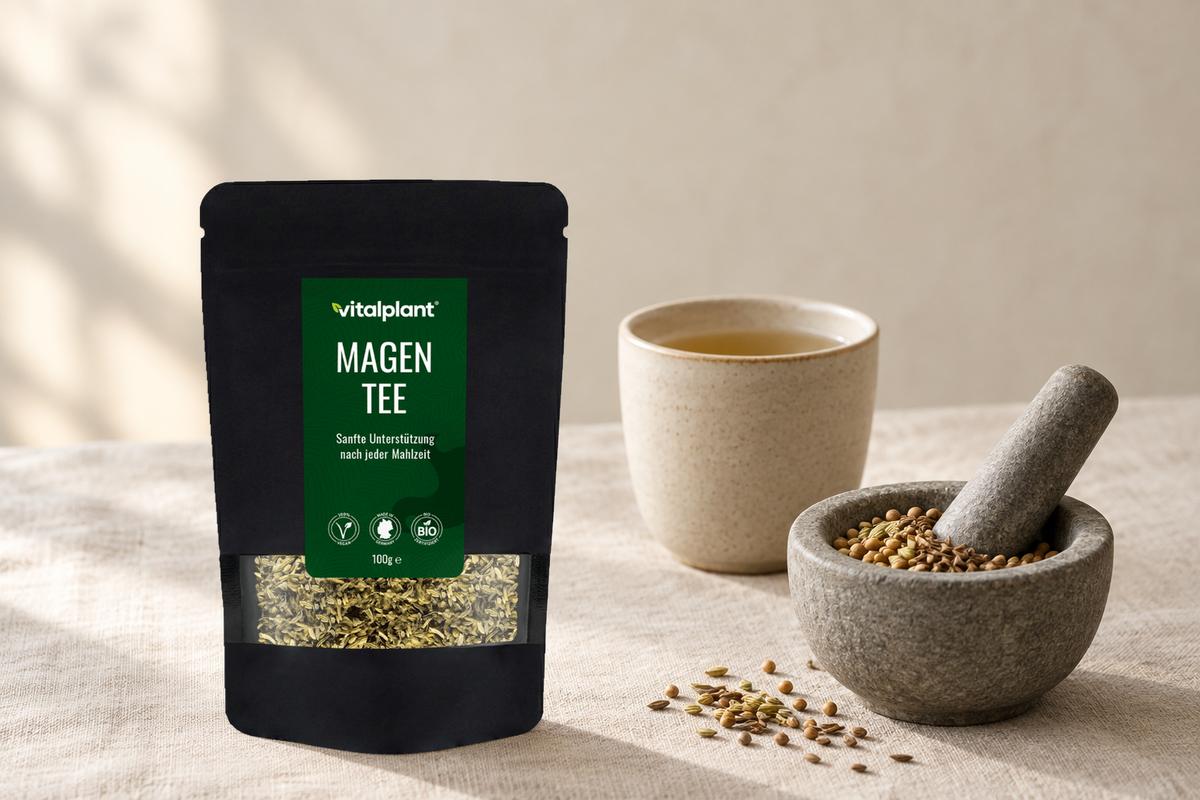 Bio Magen Tee - Im Mörser kurz angestoßen