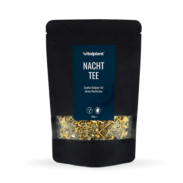 Bio Nacht Tee – Sanfte Kräuterkomposition in Verpackung für entspannte Abende