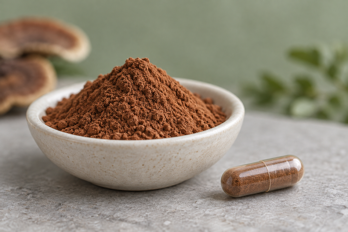 300 mg Bio-Extrakt je Kapsel, Bio Reishi Kapseln