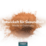 Organic cinnamon capsules made from Ceylon cinnamon powder, developed for health, made in Germany.