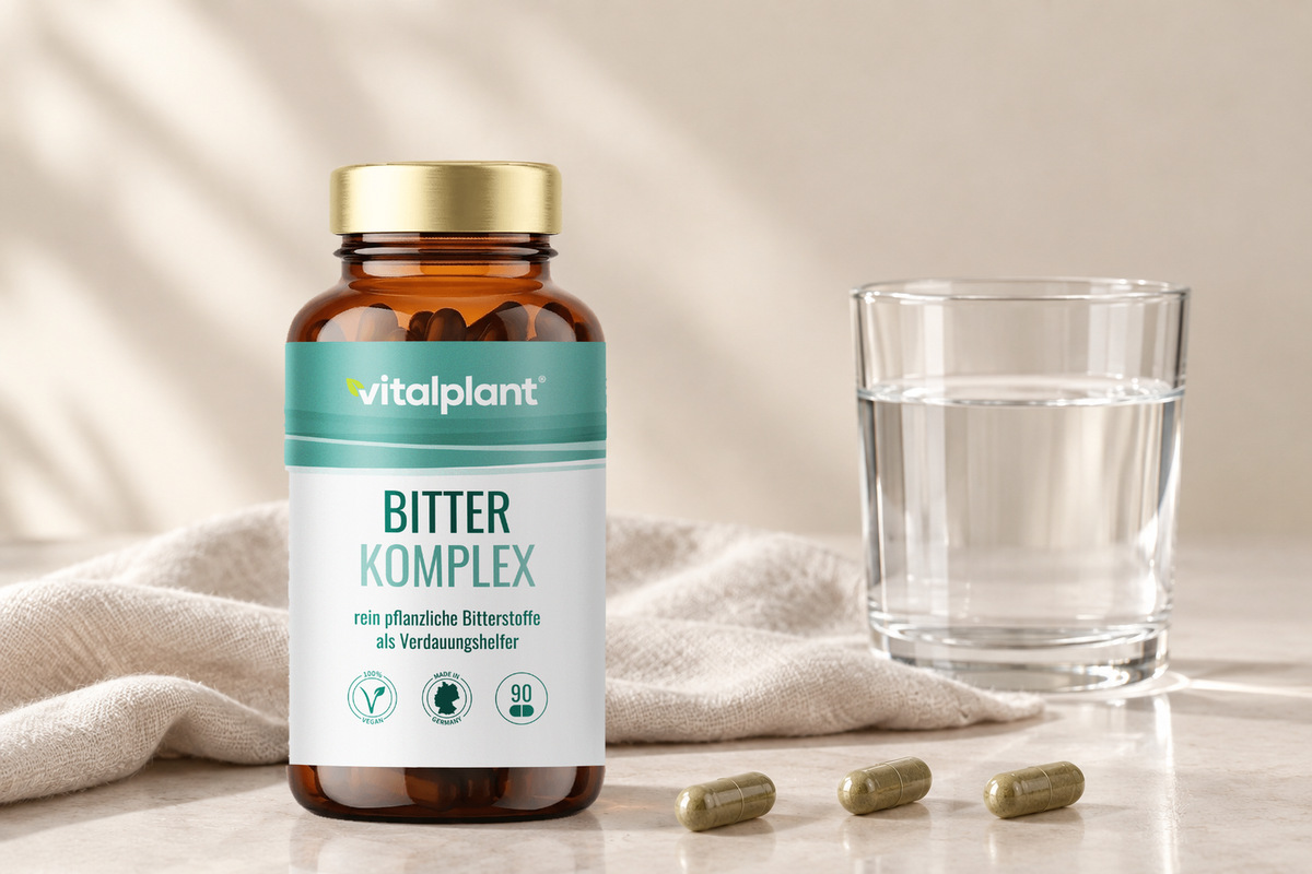 Bitter Komplex Kapseln - 3 Kapseln, 1.089 mg Pflanzenstoffe