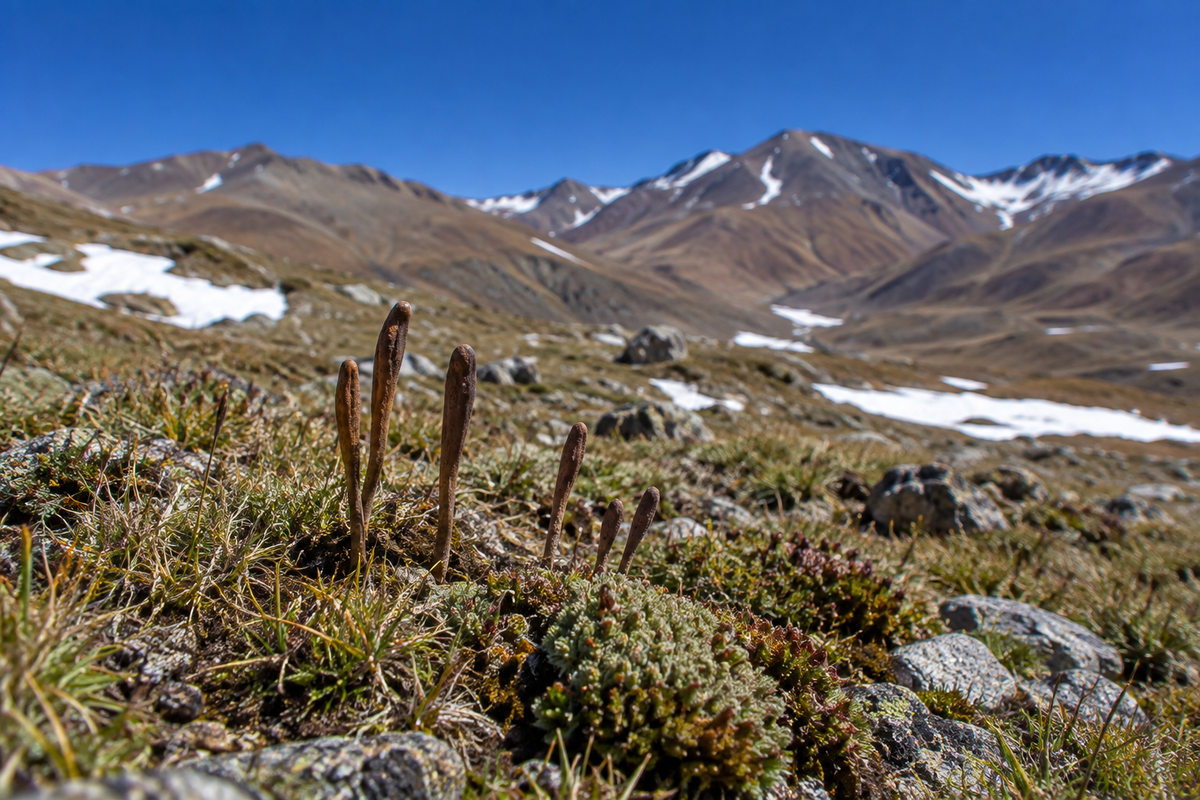 Aus dem tibetischen Hochland, Cordyceps Kapseln