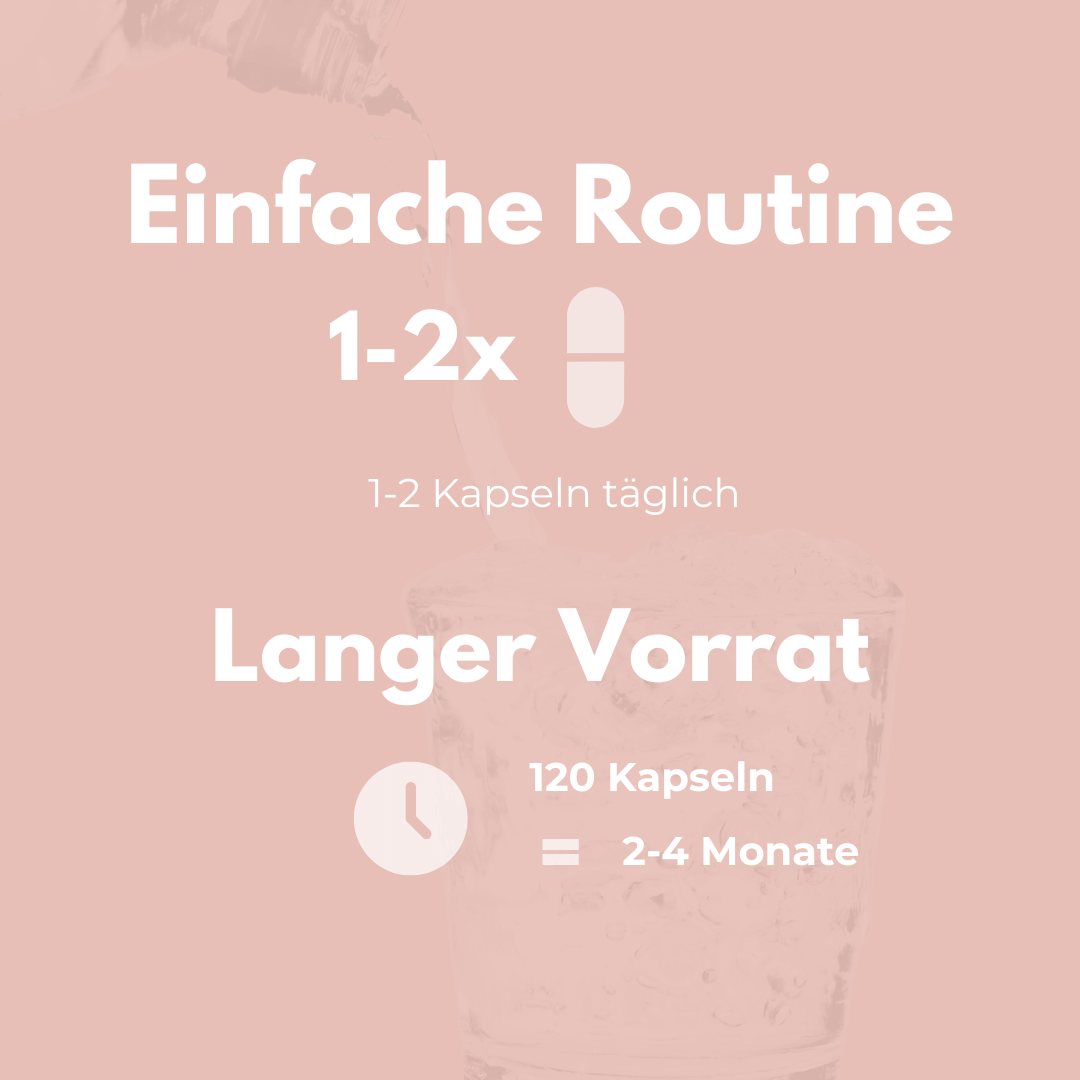 Zink + C Kapseln, einfache Routine, 1-2 Kapseln täglich, langer Vorrat für 2-4 Monate, 120 Kapseln