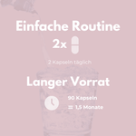 Libido Komplex für Frauen – Einfache Routine mit 2 Kapseln täglich für 1,5 Monate Vorrat