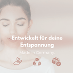 Magnesium Glycinat Kapseln für Entspannung, Made in Germany, hochwertige Bioverfügbarkeit.