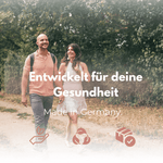 Paar beim Spazieren, entwickelt für deine Gesundheit, Vitalplant® Vitamin B Komplex Aktiv, Made in Germany.