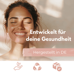 Vitamin D3+ Kapseln für deine Gesundheit, hergestellt in Deutschland, mit essenziellen Nährstoffen.