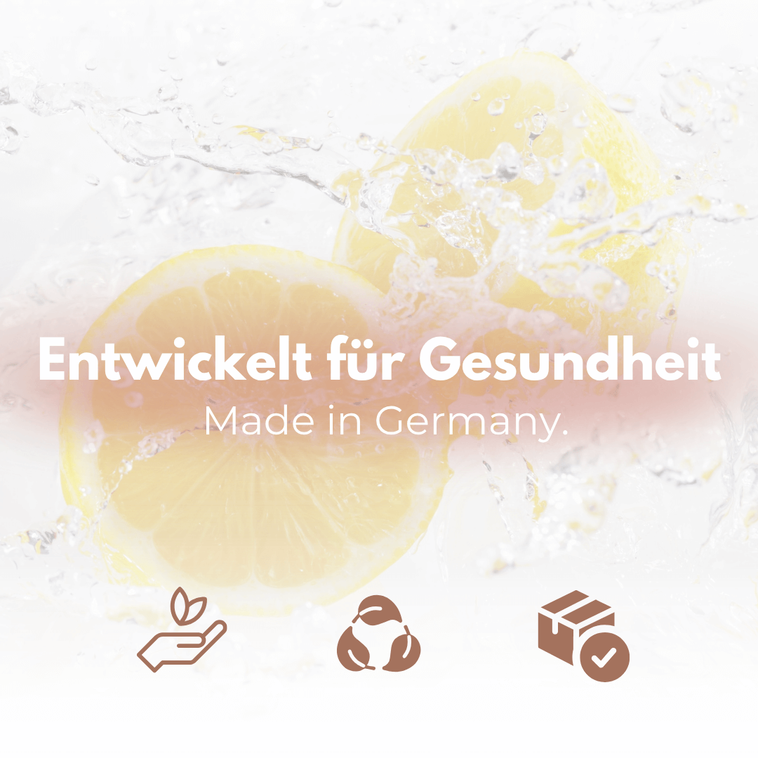 Coenzym Q10 Kapseln mit Vitamin C, entwickelt für Gesundheit, Made in Germany