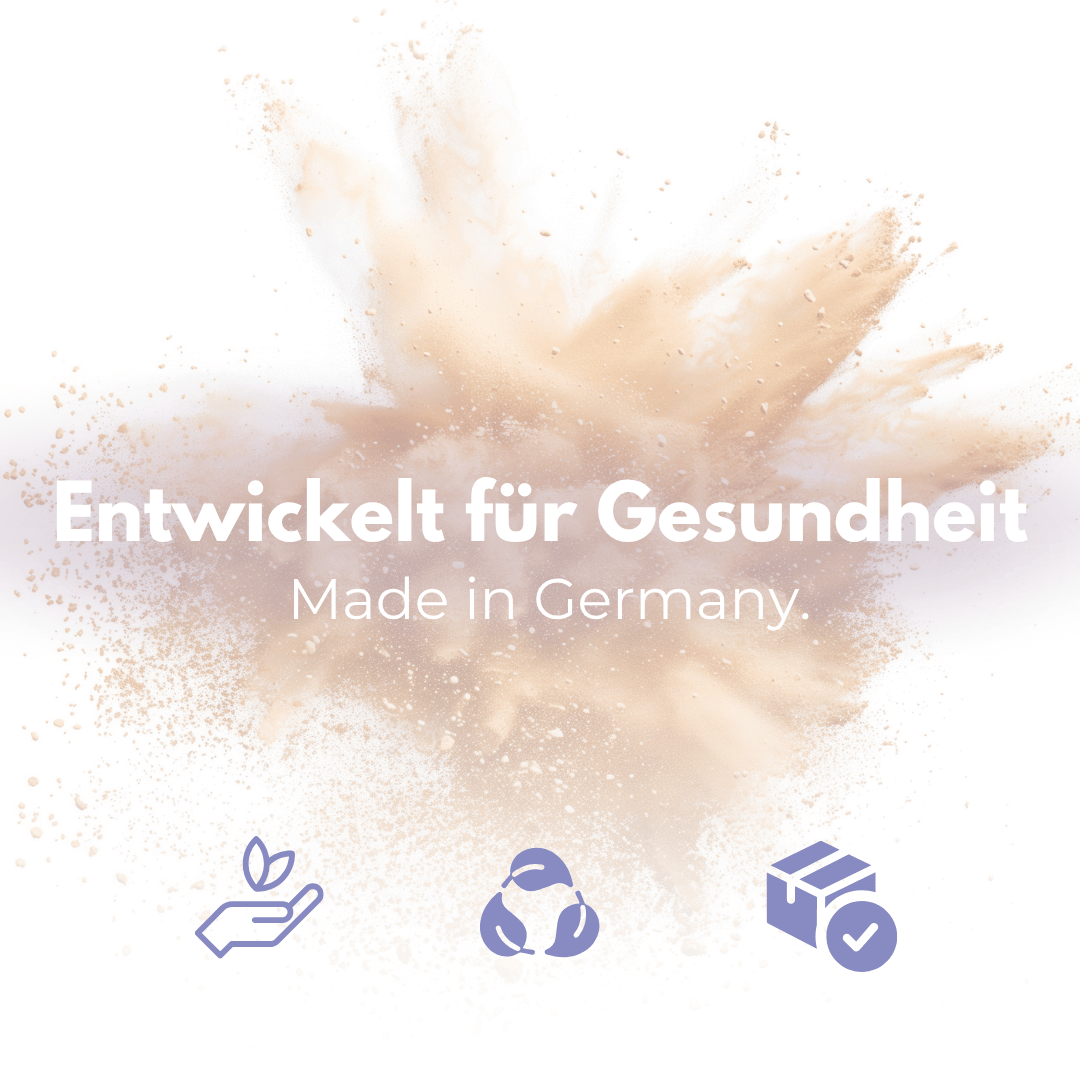 Gehirn Komplex Kapseln von Vitalplant, entwickelt für Gesundheit, hochwertige Inhaltsstoffe, Made in Germany.