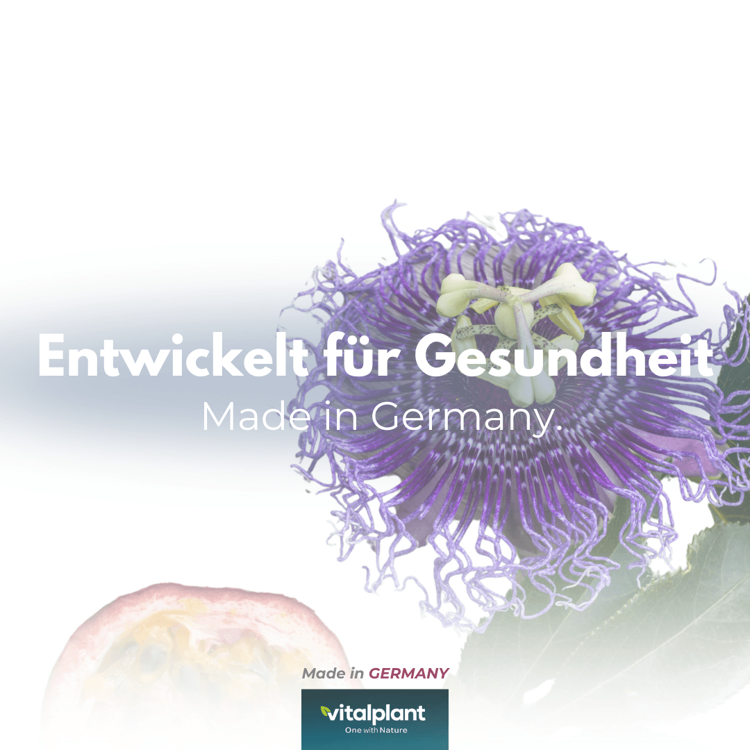 Inner peace capsules developed for health with plant extracts from Germany.