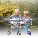 Herz Komplex: Entwicklung für Gesundheit und Wohlbefinden von aktiven Senioren, Made in Germany.
