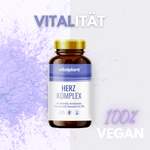 Produktbild von Herz Komplex mit Quercetin, Acetylcystein, Coenzym Q10 und weiteren Inhaltsstoffen.