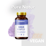 Immun Komplex Kapseln von vitalplant, 100% veganer Schutz für das Immunsystem.