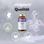 Inner Calm capsules from vitalplant with quality features for natural relaxation.