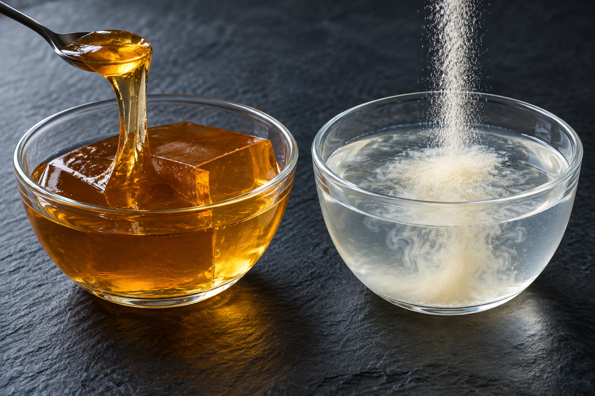 Hydrolysiert zu Peptiden, Kollagen Pulver