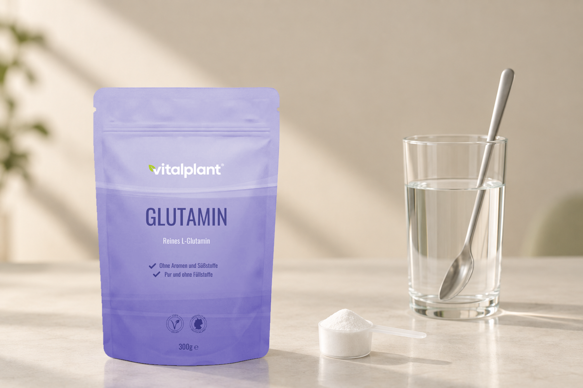 Glutamin Pulver - In 300 ml einrühren und trinken