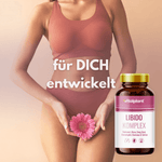 Libido Komplex für Frauen – Vitalplant Produkt mit natürlichen Inhaltsstoffen für weibliche Vitalität.