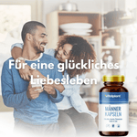 Männer Kapseln von Vitalplant für eine glückliche Partnerschaft und gesteigerte männliche Vitalität.