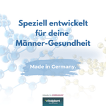 Spezielle Entwicklung für deine Männer-Gesundheit mit Männer Kapseln von Vitalplant, Made in Germany.
