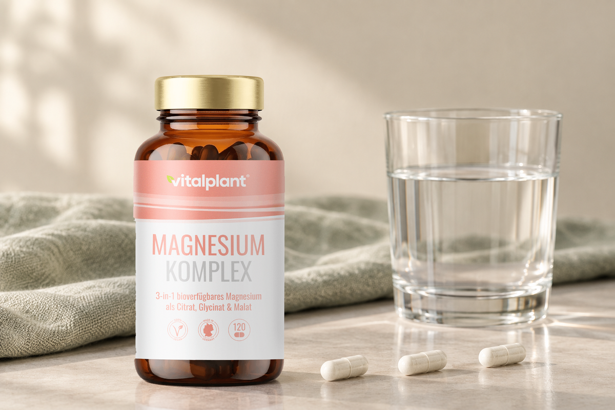 Magnesium Komplex Kapseln - 3 Kapseln, 375 mg Magnesium