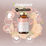 Magnesium Glycinat Kapseln von Vitalplant, 100% vegan, hochwertige Bioverfügbarkeit, made in Germany.