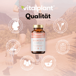 vitalplant Magnesium Complex from nature, 3-in-1 formula for active people, quality and vegan.