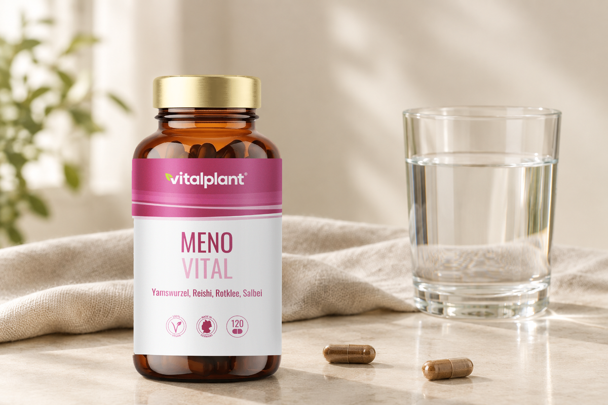 Meno Vital Kapseln - Morgens und abends 1 Kapsel