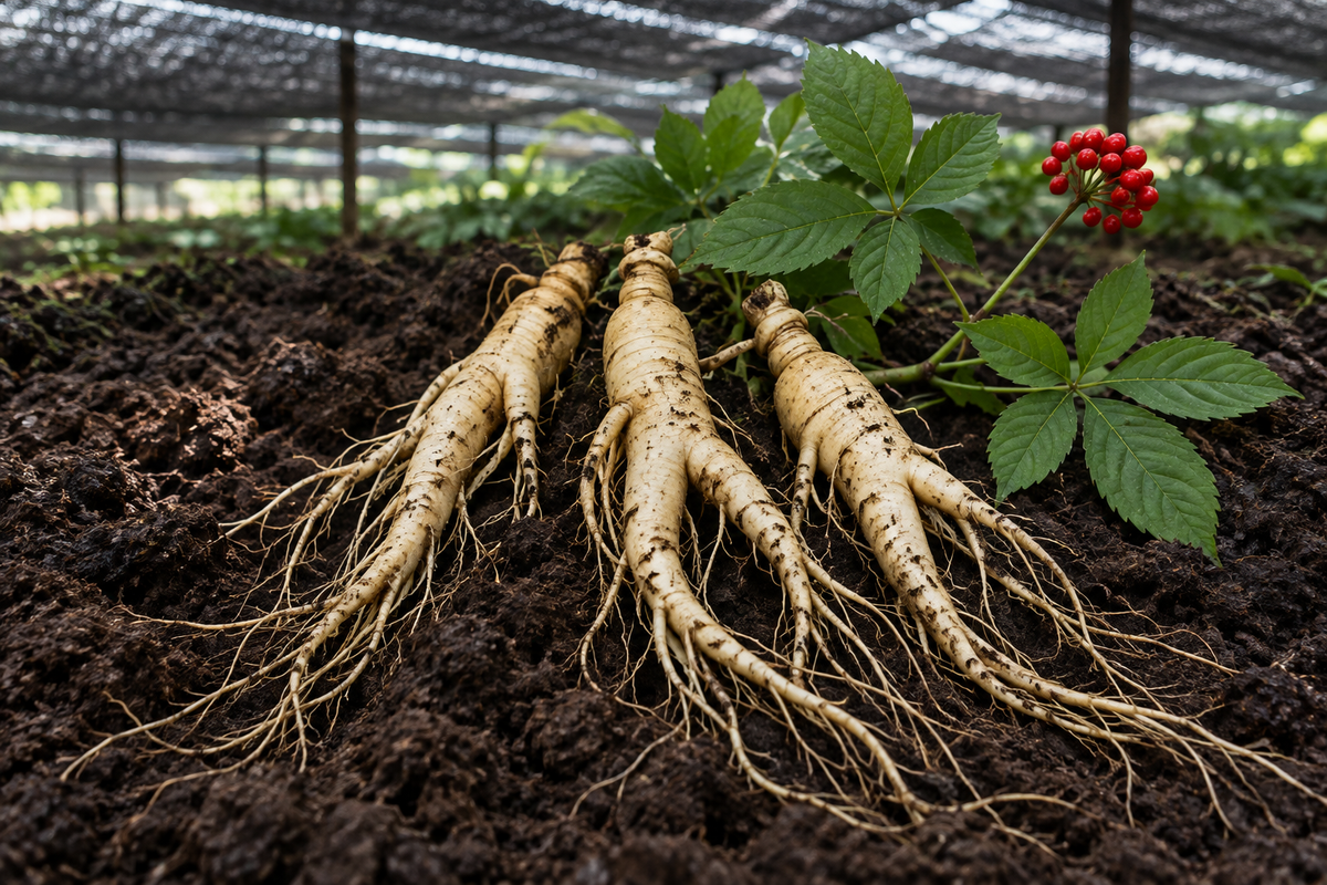 Panax Ginseng Kapseln - Koreanischer Panax Ginseng