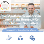 Prosta Plant von Apothekern und Ärzten entwickelte Rezeptur für Männergesundheit in deutscher Manufaktur