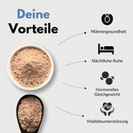 Prosta Plant Vorteile für Männergesundheit, nächtliche Ruhe, hormonelles Gleichgewicht, Vitalitätsunterstützung