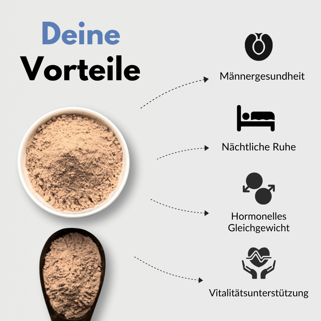 Prosta Plant Vorteile für Männergesundheit, nächtliche Ruhe, hormonelles Gleichgewicht, Vitalitätsunterstützung