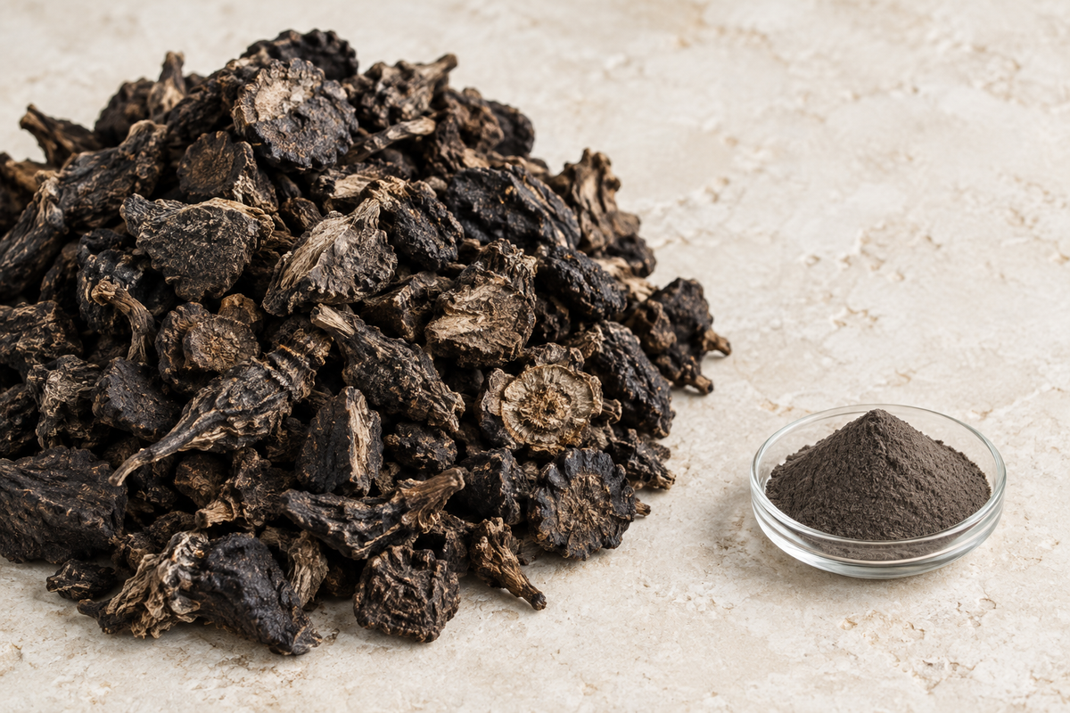 Schwarzes Maca Kapseln - 10:1 Extrakt, 450 mg je Kapsel