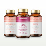 Vitalpaket Frauen Vital mit Luna Balance Kapseln, Magnesium Glycinat Kapseln und Eisen Glycinat Kapseln