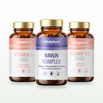Vitalpaket Immun Vital mit Immun Komplex Kapseln, Vitamin C 1000 Kapseln und Vitamin D3+ Kapseln