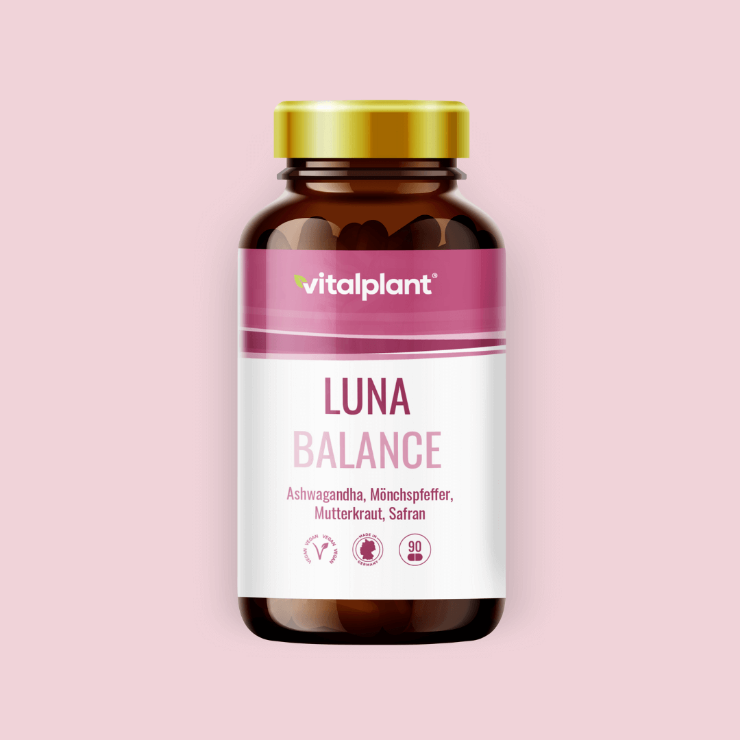 LUNA BALANCE Kapseln von Vitalplant für natürliche Balance und Wohlbefinden, 90 Kapseln.