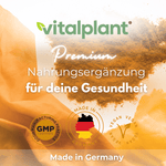 Vitalplant Premium Nahrungsergängung für Gesundheit mit Made in Germany und veganem Siegel
