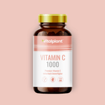 Vitalplant Vitamin C 1000 - Premium Vitamin C 120 capsules for maximum bioavailability