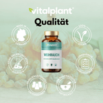 Weihrauch Kapseln aus Deutschland mit 90% Boswelliasäure und veganer Qualität.