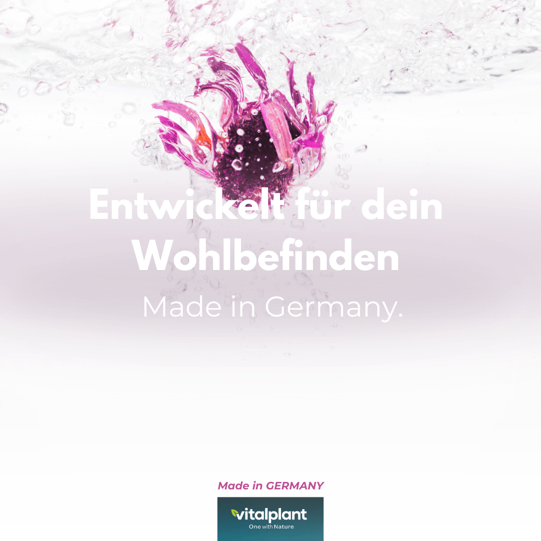 Nacht Ruhe Kapseln für dein Wohlbefinden, entwickelt mit natürlichen Zutaten, Made in Germany.